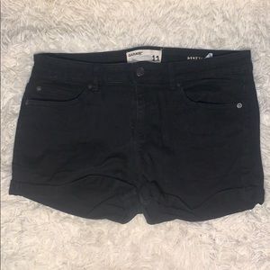 Garage Black Jean Shorts